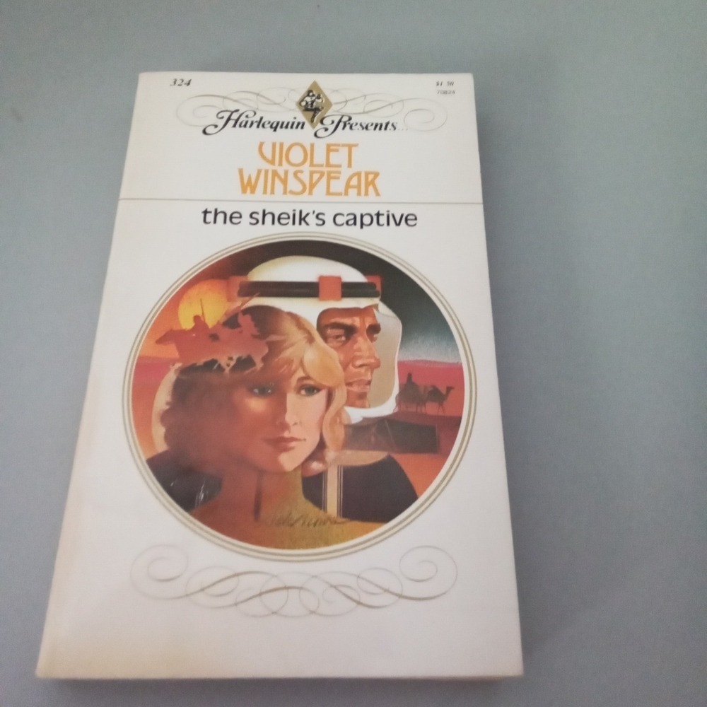 The Sheik's Captive Violet Winspear Harlequin Presents 324 Vintage Romance Book